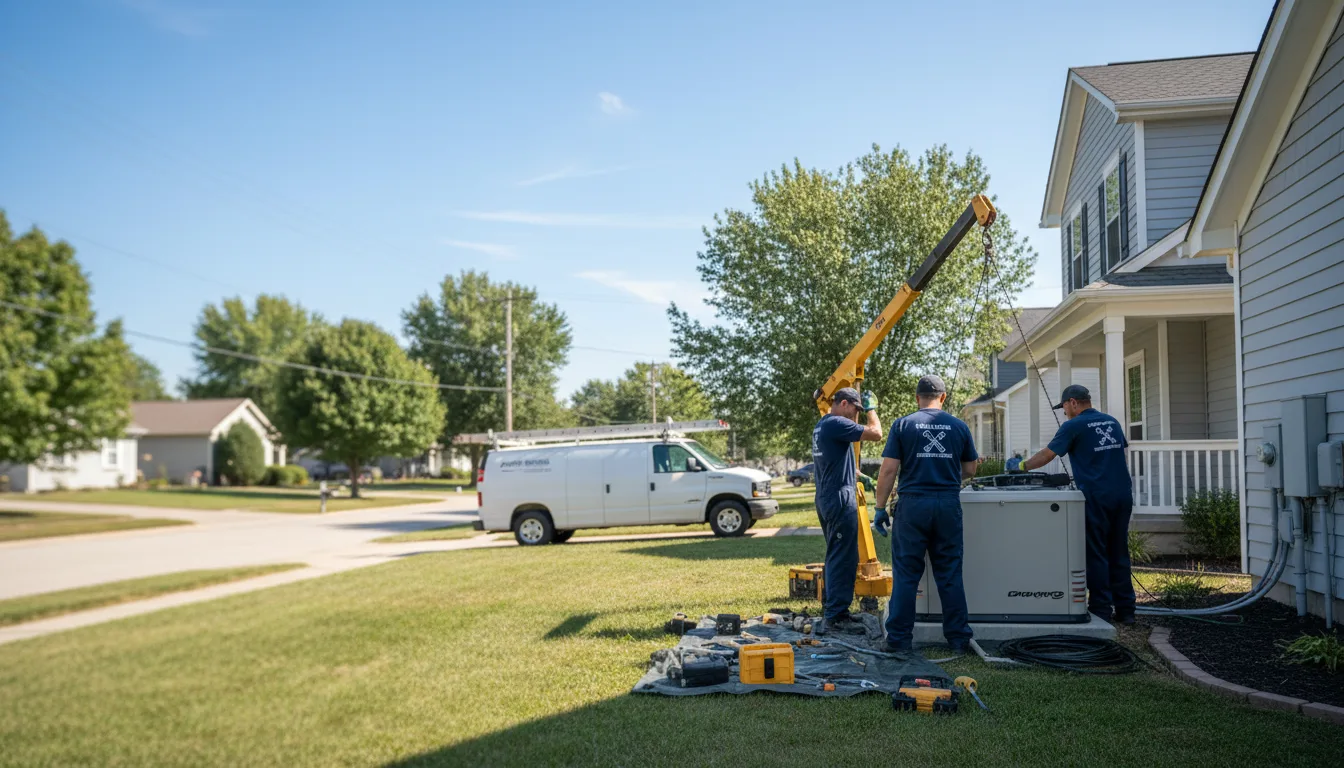 Generator Installation in Campbell Hill, IL near me